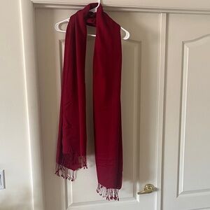 Pashmina Dark Red 30% Silk